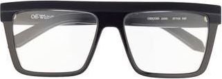 Off-white 57mm Square Reading Glasses in Black at Nordstrom Rack