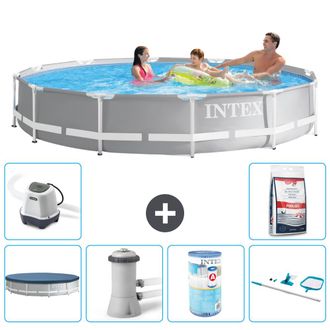 Intex Piscina Prism Frame Redonda - 366x76 Cm - 7-piezas S31921
