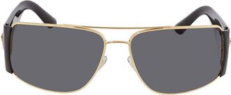 Versace Grey Rectangular Mens Sunglasses VE2163 100287 63