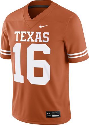 Nike Arch Manning Texas Nike Mens Dri-FIT College Game Jersey in Orange | NC2F095INIT-PQX