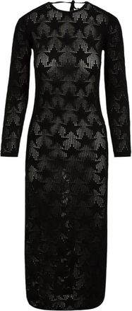 Akep Stars Lange Jurk - Dames - Casual kleedjes - Zwart - S - Kleedjes