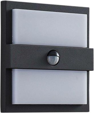 Lucande Lucande LED Gylfi in Nero da Alluminio