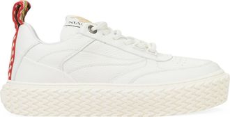Lanvin WHITE BASSES CURBIES 2 SNEAKERS