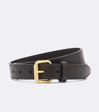 The Row Cintura Geo in pelle