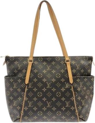 Louis Vuitton Pre-owned Monogram Tote Bag - Dames - Vintage Shopper - Bruin - ONE Size - Vintage