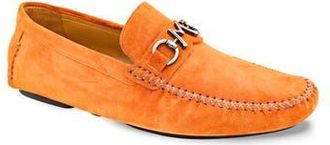 Mezlan Initial Bit Ornament Leather Loafer in Cinnamon at Nordstrom Rack, Size 10.5