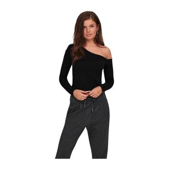 Only Only, Dames, Tops, Zwart, Maat: M