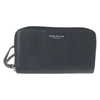 Coach Portamonete in pelle Pre-owned - - Pre-owned - Donna - Nero - ONE SIZE