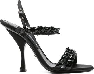 Dolce & Gabbana Womens Sandals Black