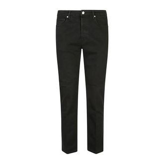 Nine In The Morning Slim Fit Jeans, male, Black, W34, Black Cotton Denim Jeans Straight Cut