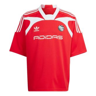 adidas Originals Adilenium Oversized Short Sleeve Red IW3637