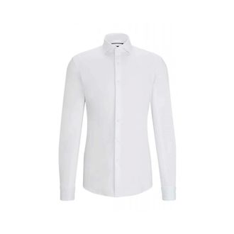 HUGO BOSS Hombre, Camisas, Blanco, Talla: 6XL