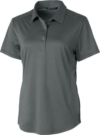 Cutter & Buck Prospect Textured Stretch Womens Short Sleeve Polo Shirt