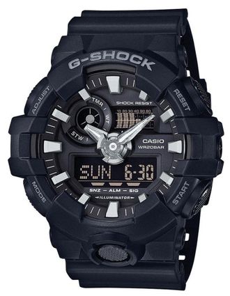 Casio G-shock Heren Zwarte Horloge GA-700-1BER