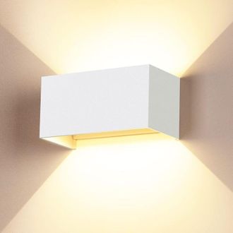 OEM Aplique De Pared Led Impermeable Ip65 De 24 W - Blanco C&aacute;lido 3000 K - &Aacute;ngulo De Haz Ajustable - Aluminio Fundido A Presi&oacute;n Duradero
