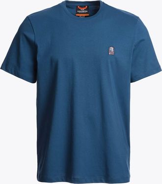 Parajumpers Mens Parajumpers Patch Mens T-Shirt - True Blue 276 - Navy - Size: 40