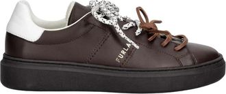 Furla Hype Sneakers - Dames - Sneakers - Bruin - 41 EU - Leer - Schoenen