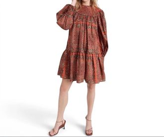 Ulla Johnson Womens Ria Mini Dress In Clementine
