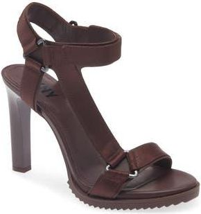DKNY Bayli Ankle Strap Sandal in Bordeaux at Nordstrom Rack, Size 8.5