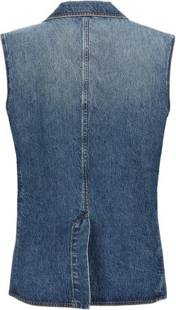 Coperni Delav&eacute; Denim Vest - Blue
