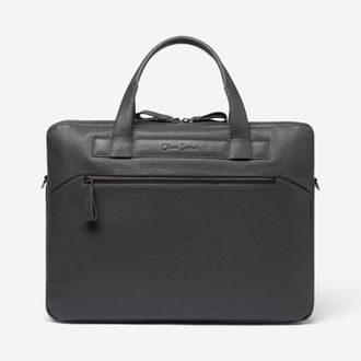 Oliver Sweeney Mens Clovelly Grey Leather - One Size