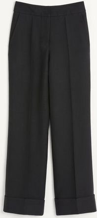 Valentino Pantaloni In Crepe Couture Donna NERO 36