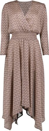 Bishop + Young Womens Smocked Rhapsody Dress In Serita