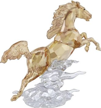 Swarovski Asian Symbols Leaping Horse Figurine