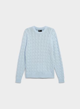 Le 31 Mens Twisted-cable sweater