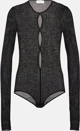 Sportmax Rib-knit bodysuit