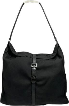 Gucci Pre-owned Shoulder Bags, female, Black, Size: ONE SIZE Pre-owned Shoulder Bag
