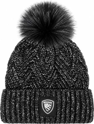 Blauer Deadys Beanie - Dames - Hoeden - Grijs - ONE Size - Polyester - Accessoires