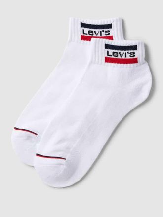 Levi's Socken mit Label-Details im 2er-Pack in Weiss, Größe 39-42