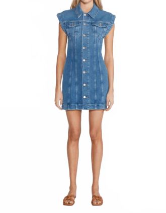 &Eacute;tica Gabriela Seamed Mini Dress In Coba