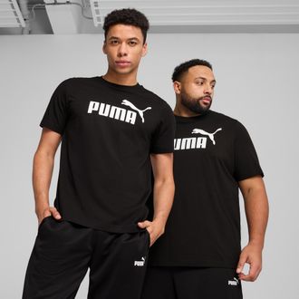Puma T-Shirt PUMA ESS NO. 1 LOGO TEE, Herren, Gr. XXL, schwarz (puma schwarz), Jersey, Obermaterial: 100% Baumwolle, bedruckt, regular fit normal, Rundhals