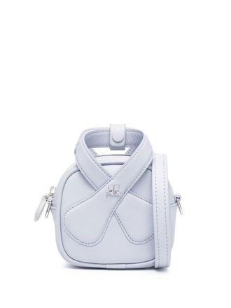 Courr&egrave;ges Borsa a spalla Loop mini - Viola