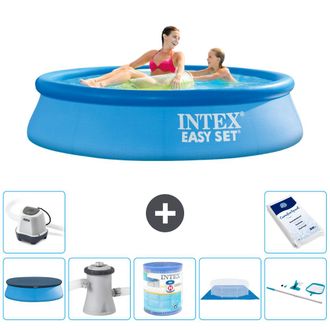 Intex Piscina Easy Set Redonda - 244x61 Cm - 7-piezas S30412