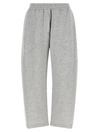 Brunello Cucinelli Gray Cotton Athletic Womens Pants
