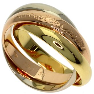 Cartier Yellow Gold (18K) Pink Gold (18K) White Gold (18K) Band Ring (Pre-Owned)