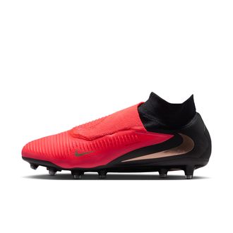 Nike Mens Phantom 6 High Pro Artificial-Grass Soccer Cleats in Red | IV6174-600