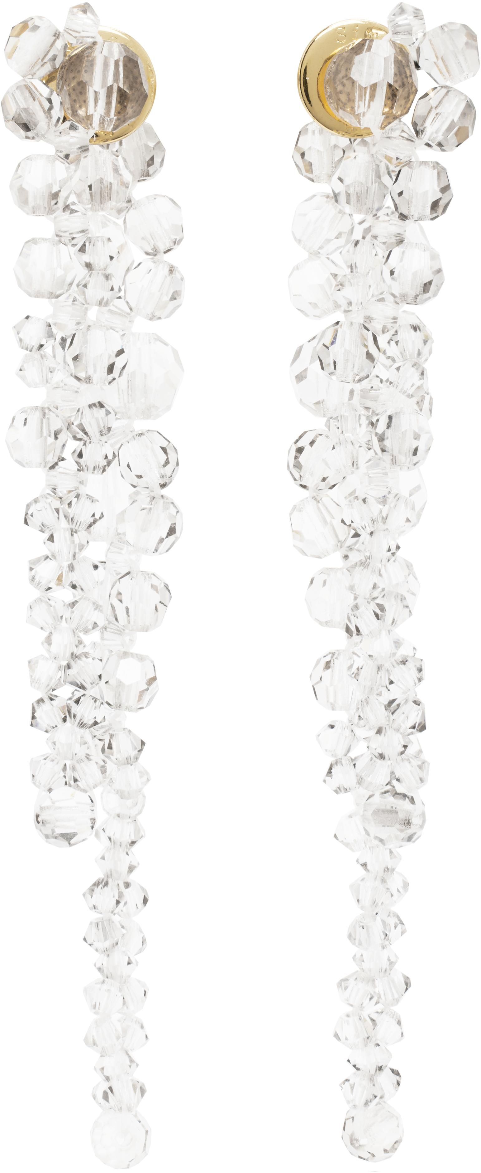 【関税＆送料込み】Maison Margiela Chain Earrings Accessori MM6 Maison Margiela chain-link Dangle Earrings | Silver