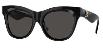 Burberry BE4418F Asian Fit 300187 Womens Sunglasses Black Size 54