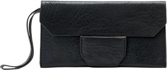 AllSaints Ursa Leather Wallet in Black at Nordstrom