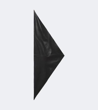 Christophe Lemaire Large leather scarf
