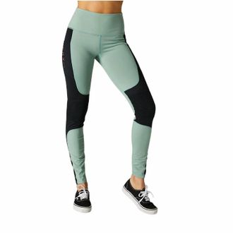 Fox Edison Moto Leggings In Sage