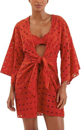 Vix Eyelet Perola Short Cover Up