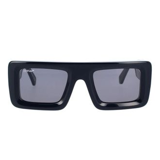 Off-white Leonardo Sunglasses Dark Grey Rectangle
