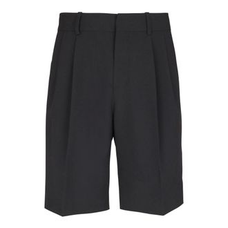 Balmain Hombre, Pantalones cortos, Negro, Talla: 2XL