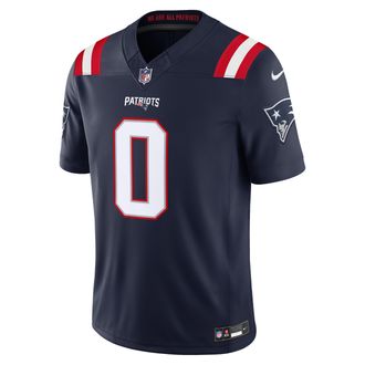 Nike Christian Gonzalez New England Patriots Nike Mens Dri-FIT NFL Limited Jersey in Blue | 37NMNPLH8KF-V73