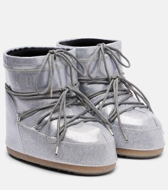 Moon Boot Botas de nieve Icon Low con glitter